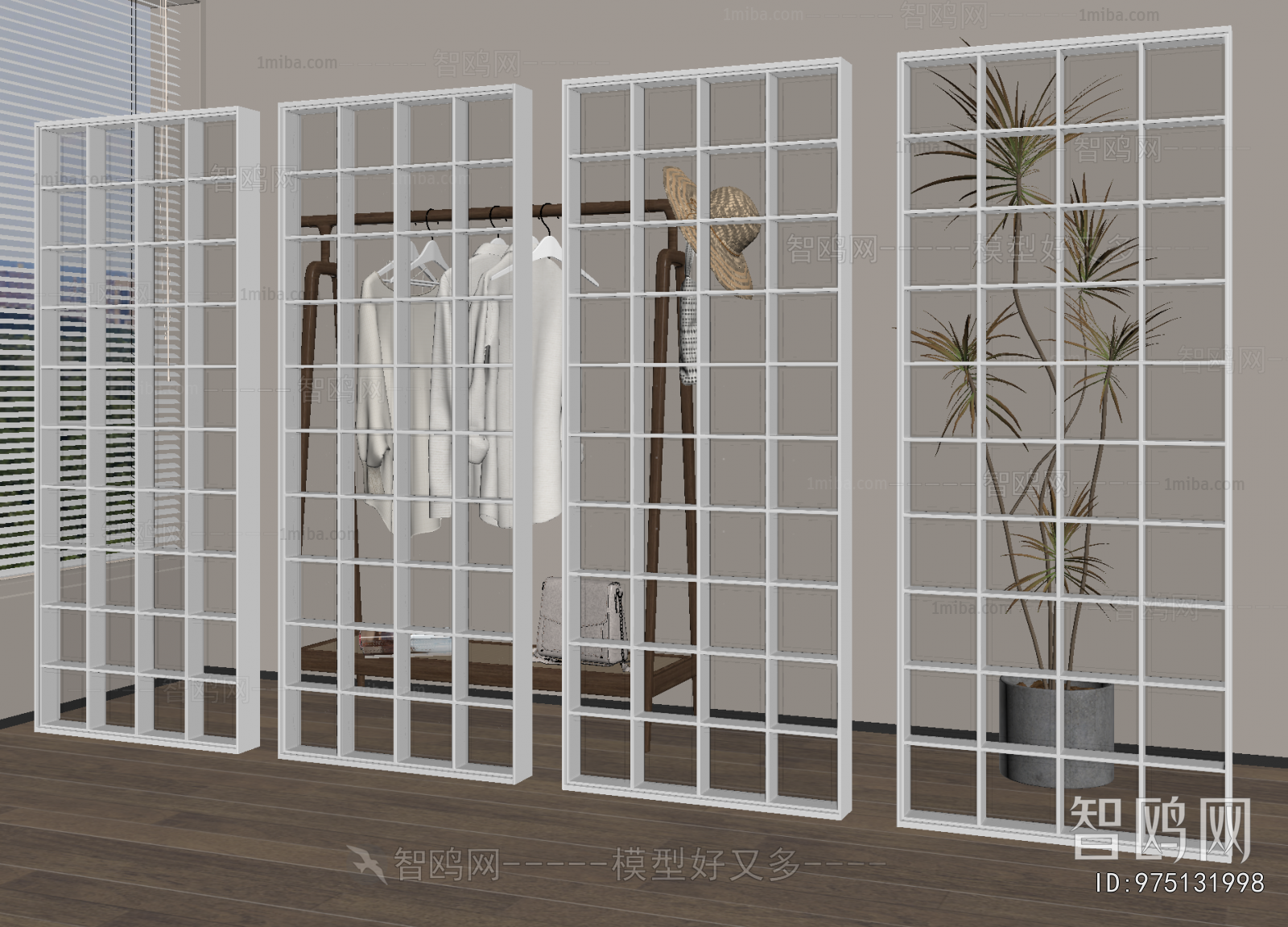 Modern Glass Screen Partition