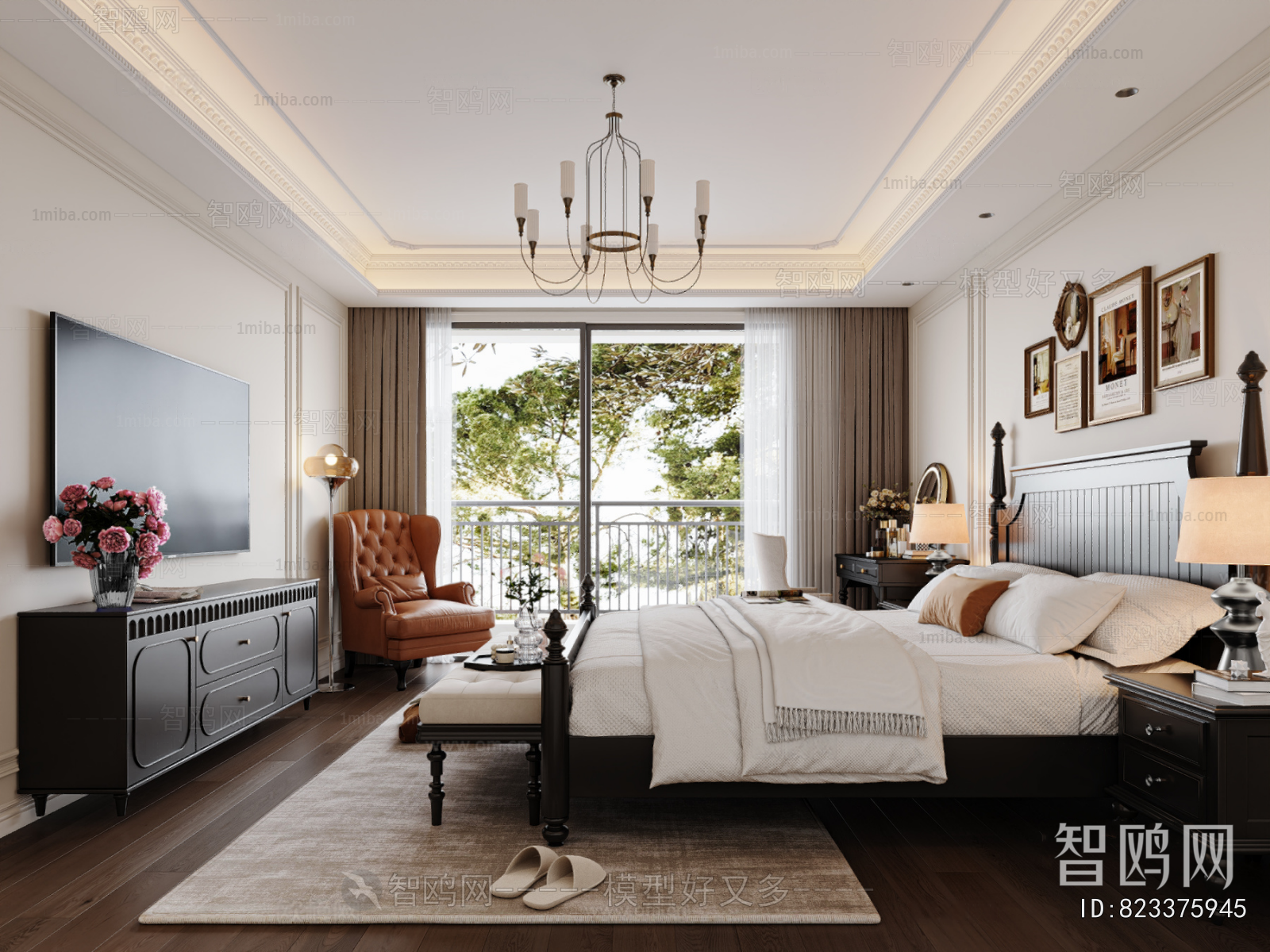 French Style Bedroom