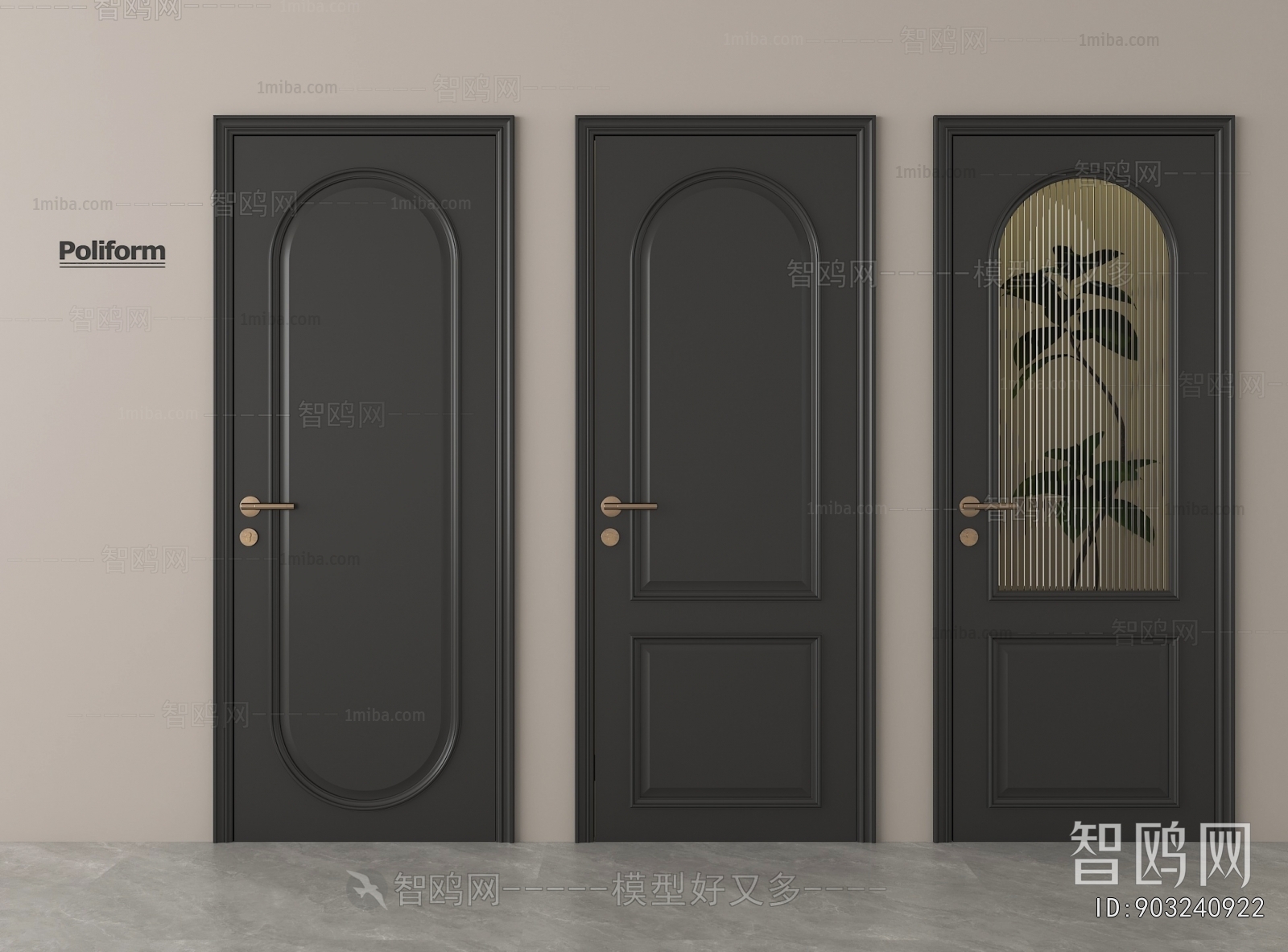 French Style Single Door