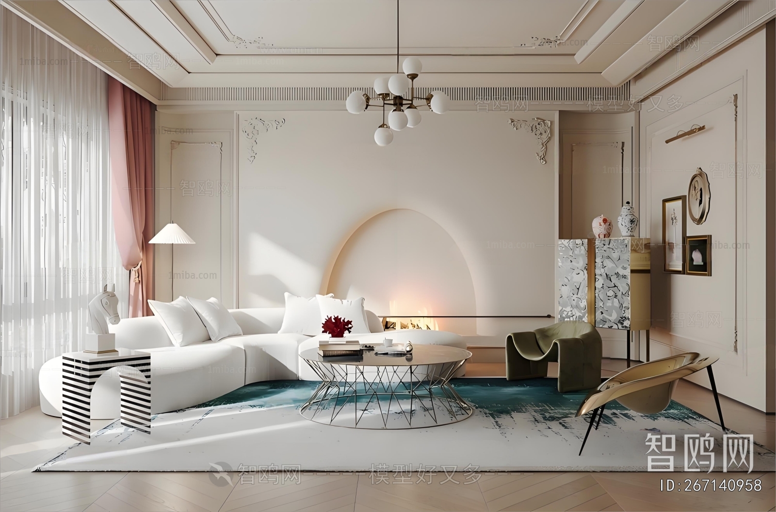 French Style A Living Room