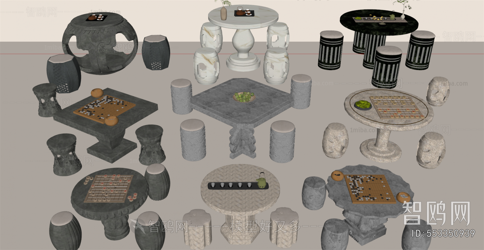 Chinese Style Outdoor Tables And Chairs