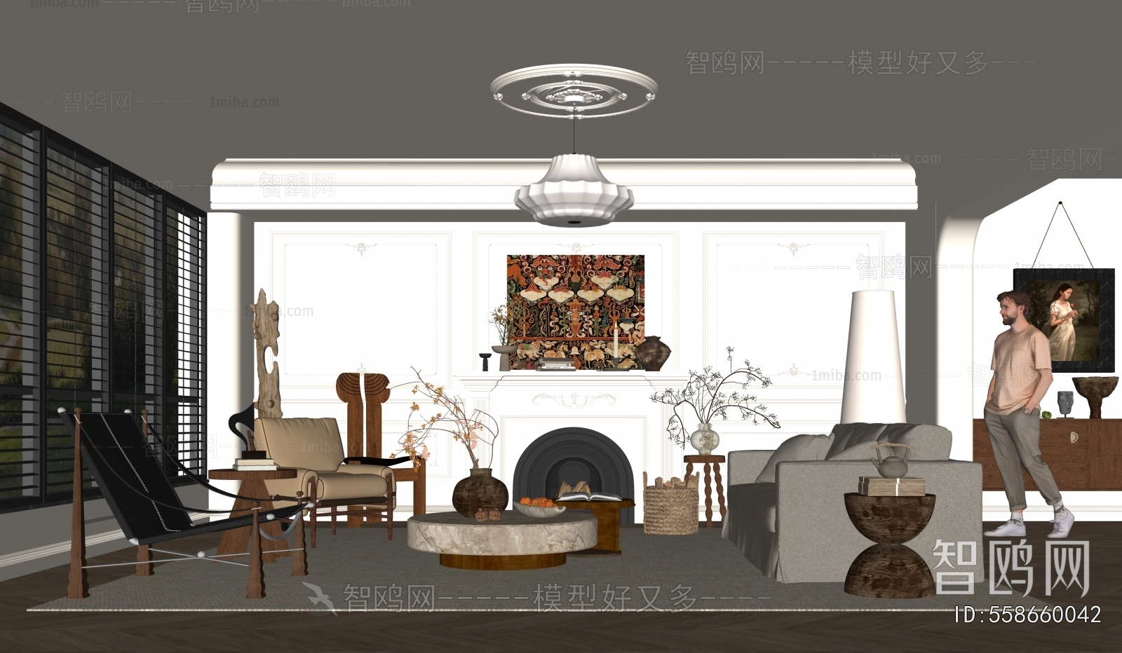 French Style A Living Room