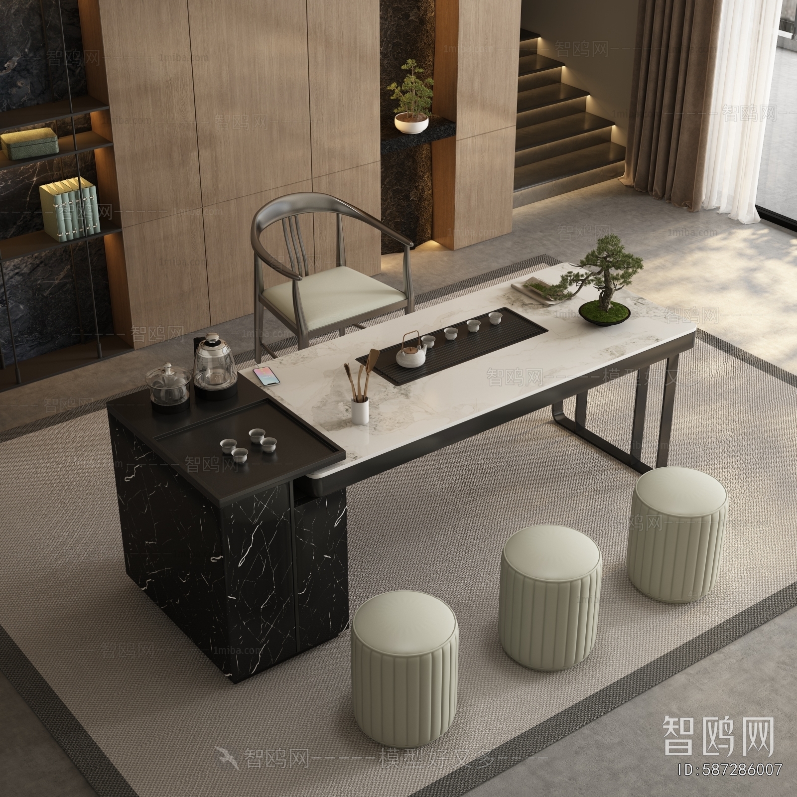 New Chinese Style Tea Tables And Chairs