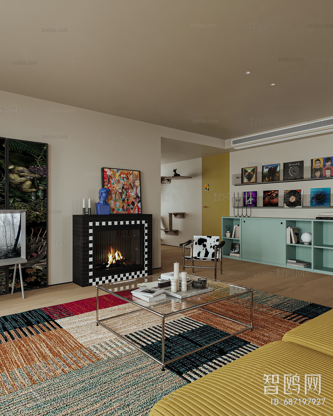 Modern A Living Room