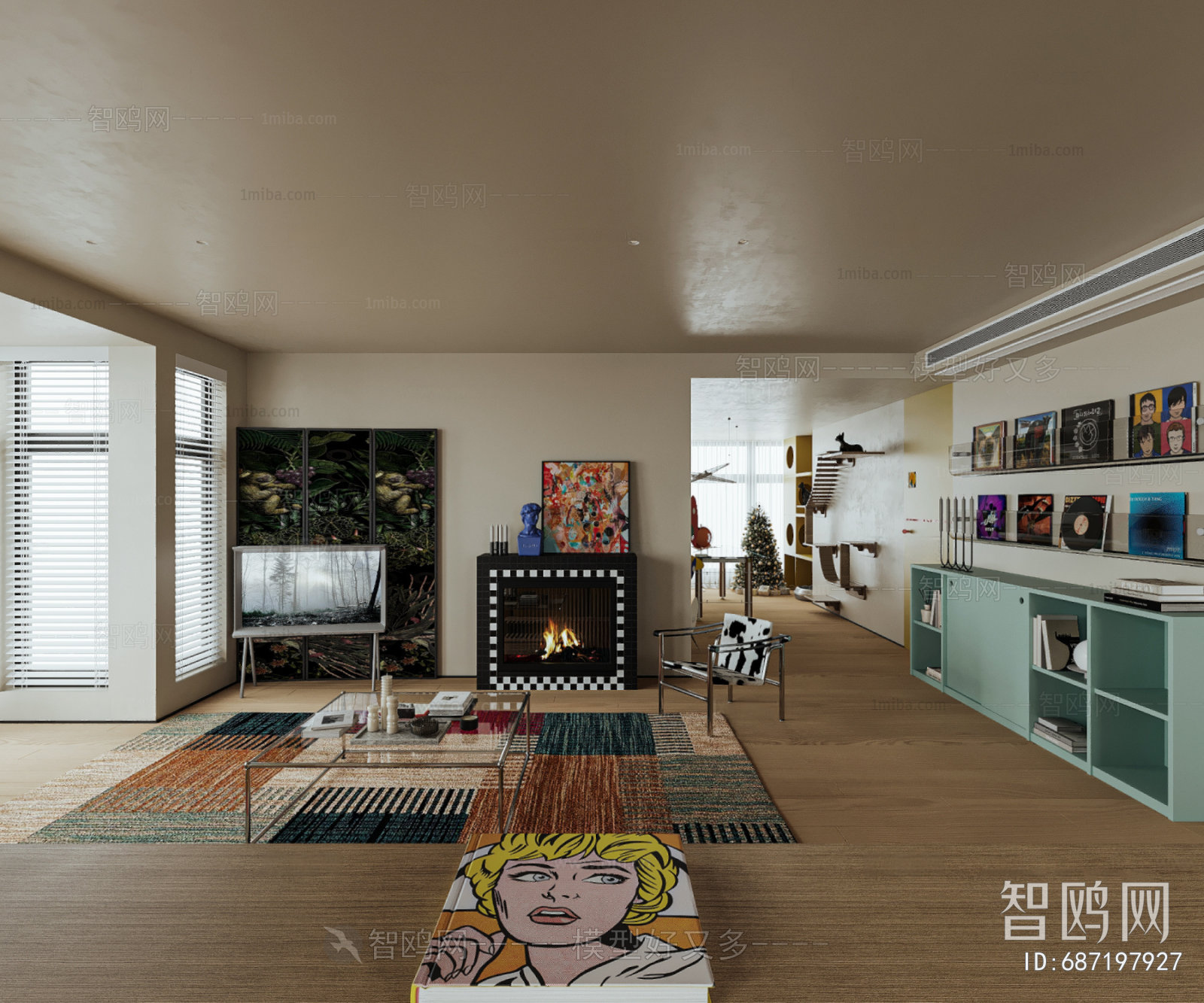 Modern A Living Room