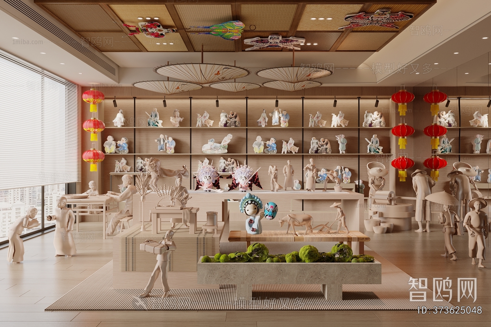 New Chinese Style Exhibition Hall