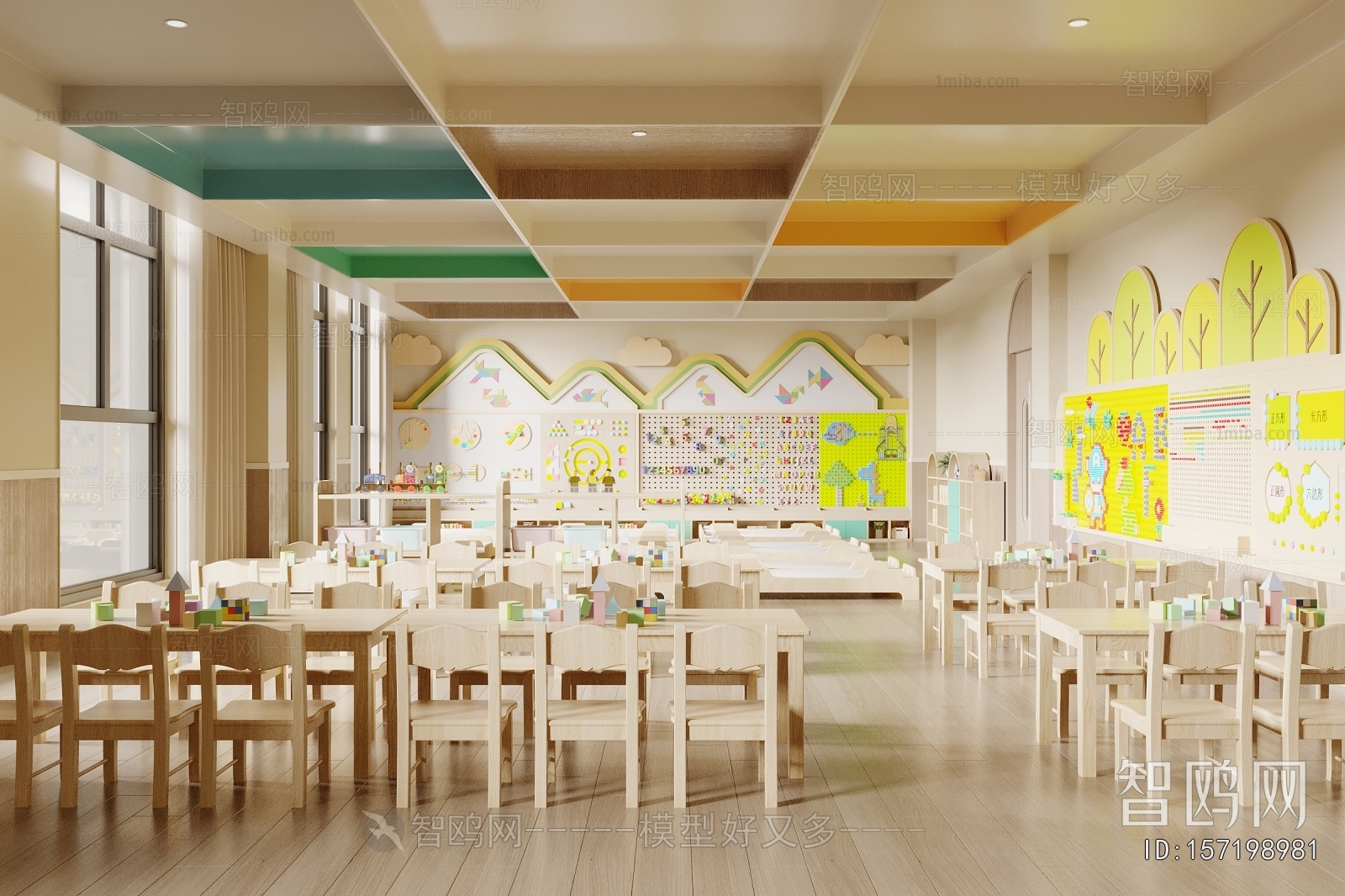 Modern Kindergarten Classrooms