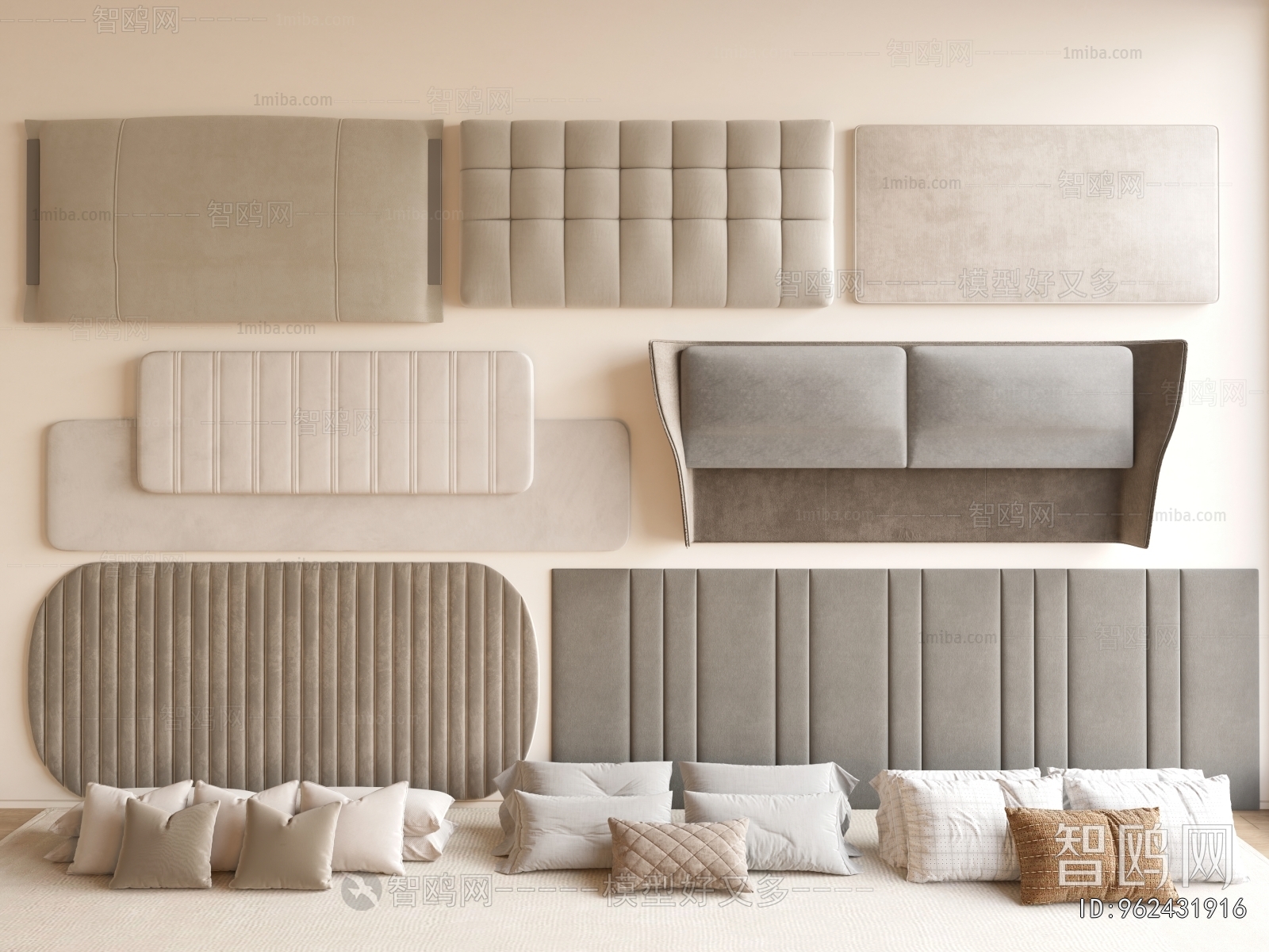 Modern Bedhead Back Rest