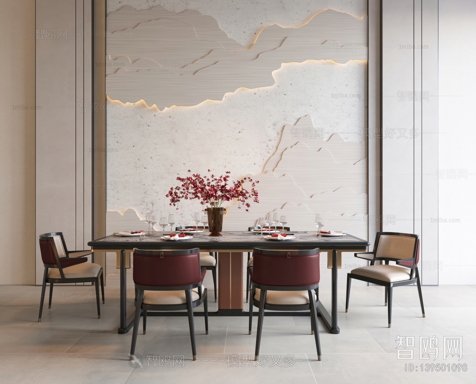 New Chinese Style Dining Table And Chairs