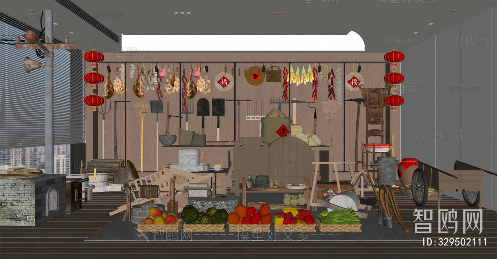 New Chinese Style Exhibition Hall