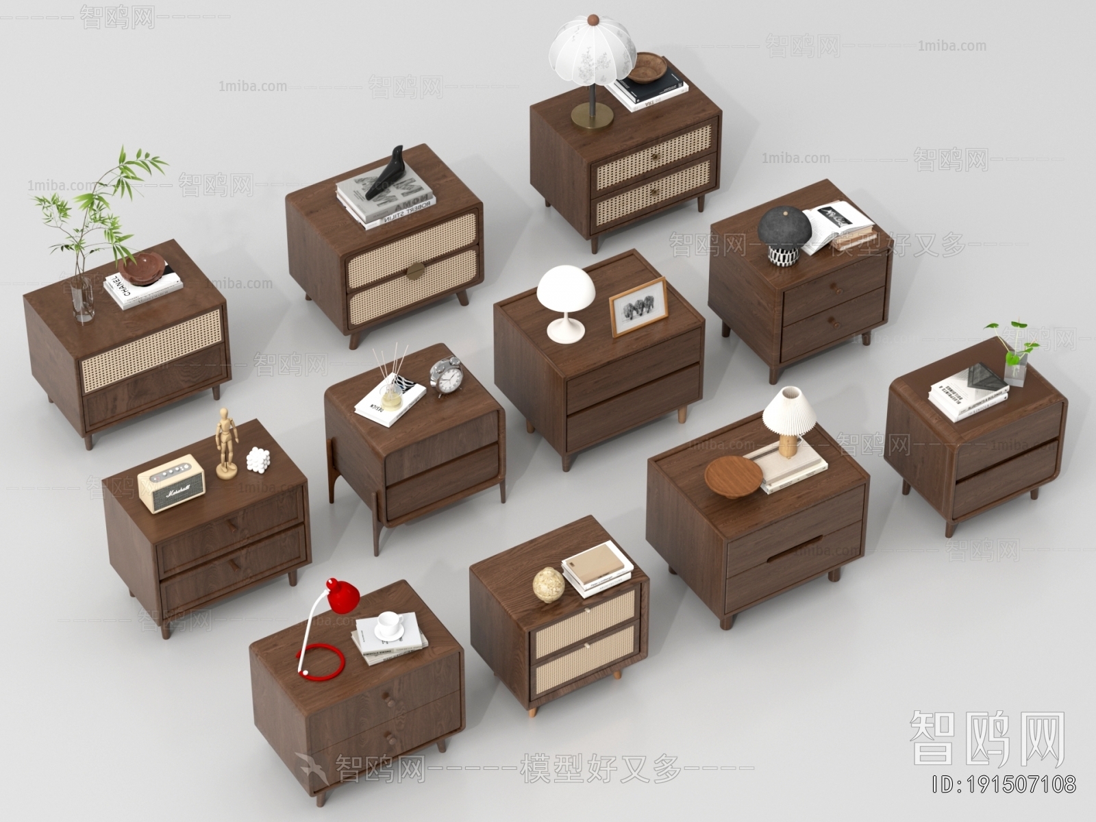 Modern Bedside Cupboard