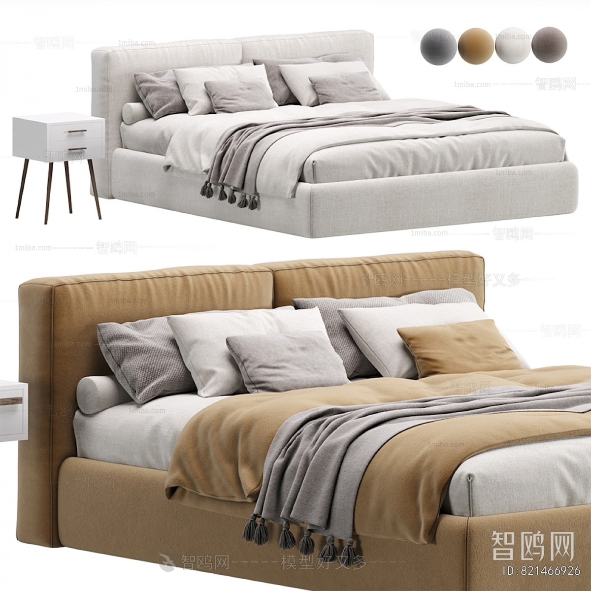 Modern Double Bed