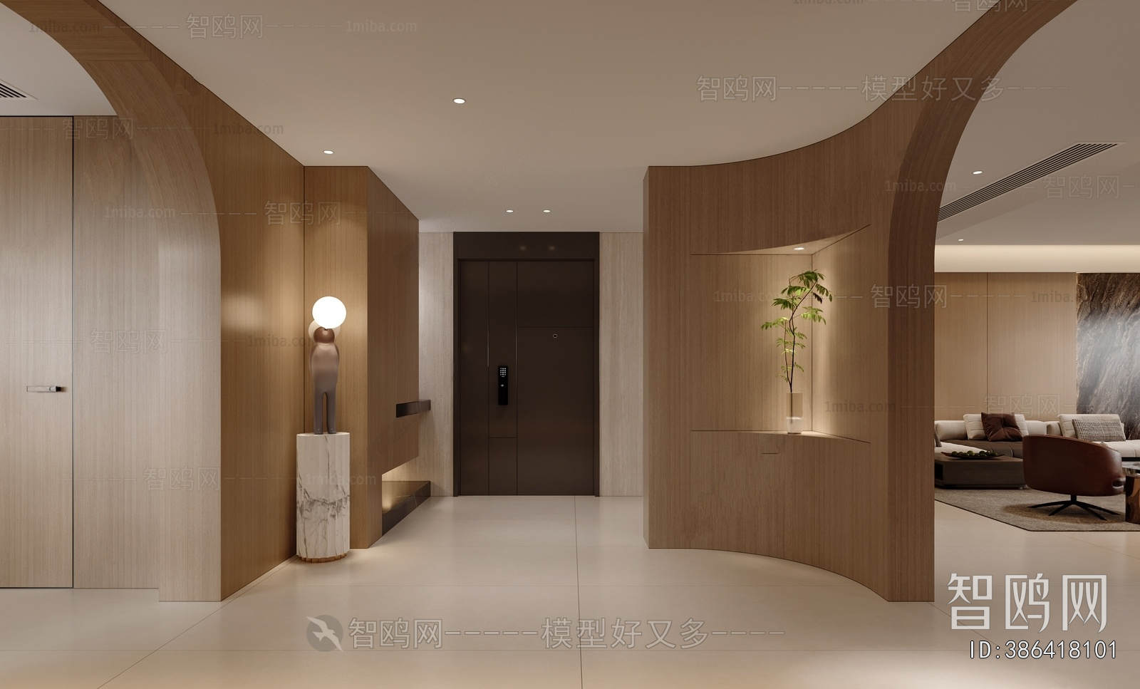Modern Hallway
