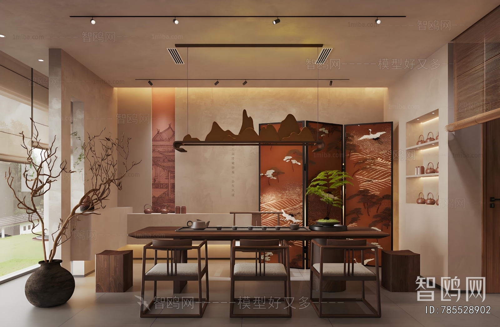 New Chinese Style Tea House