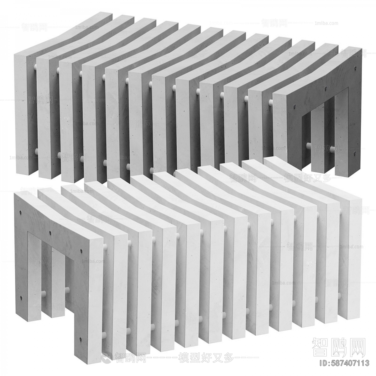 Modern Communal Chair