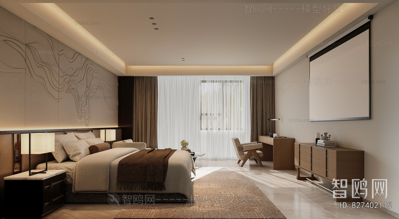 New Chinese Style Guest Room