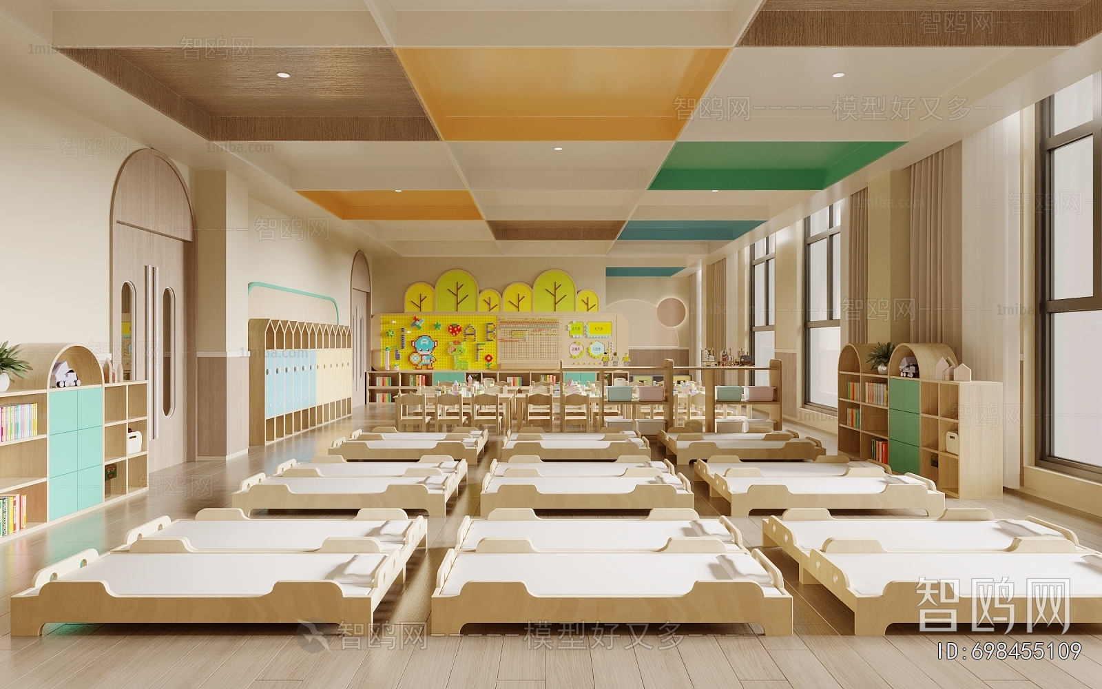 Modern Kindergarten Dormitory