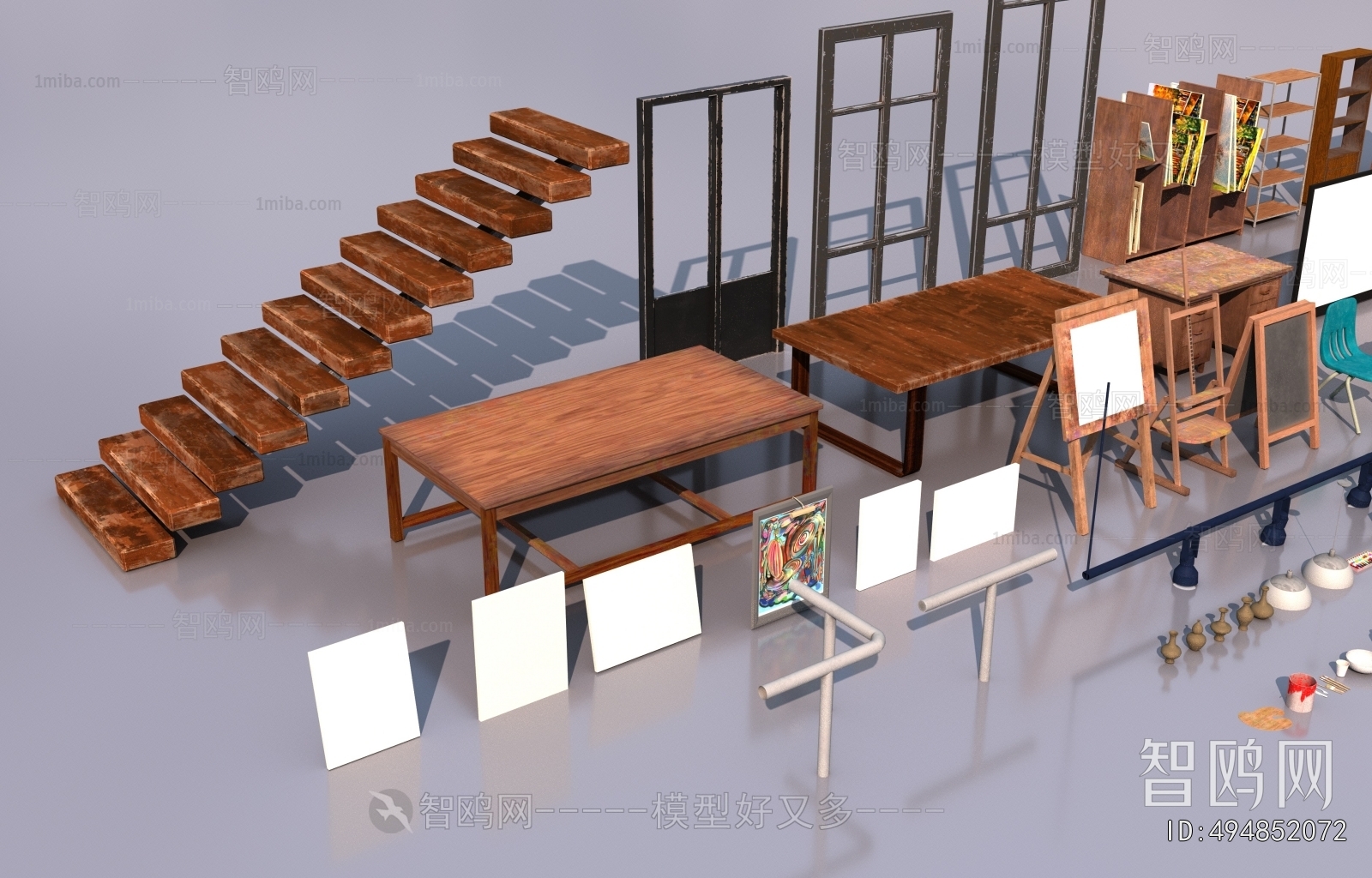 Modern Art Equipment