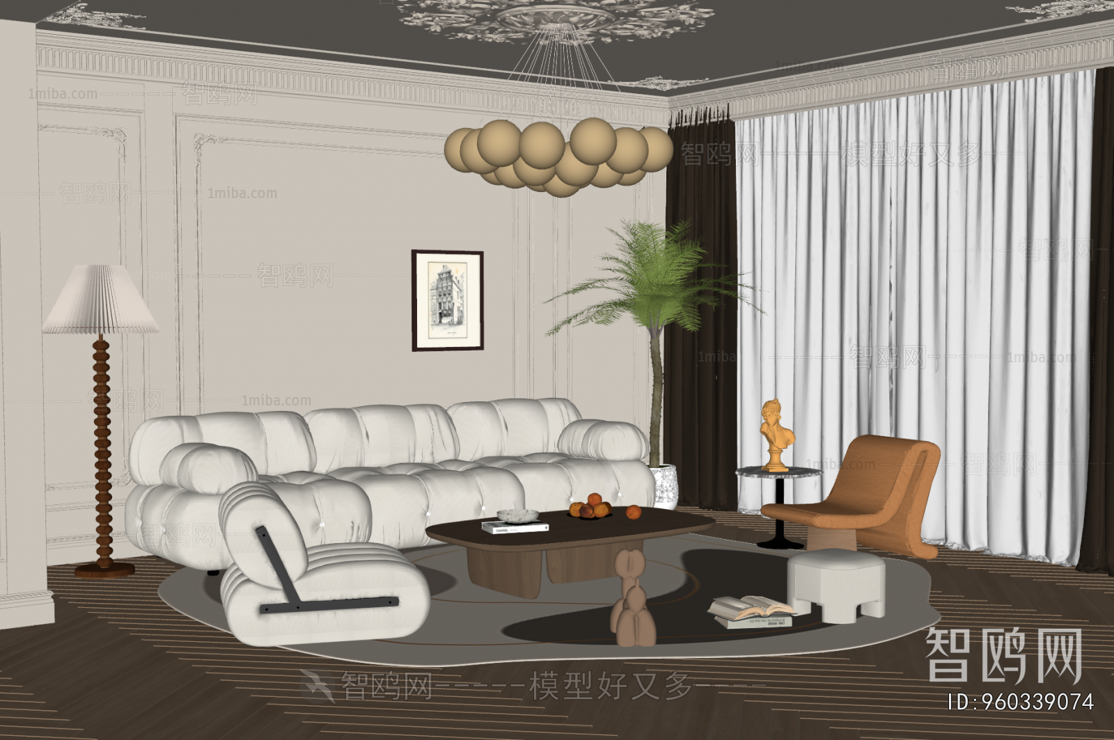 French Style A Living Room