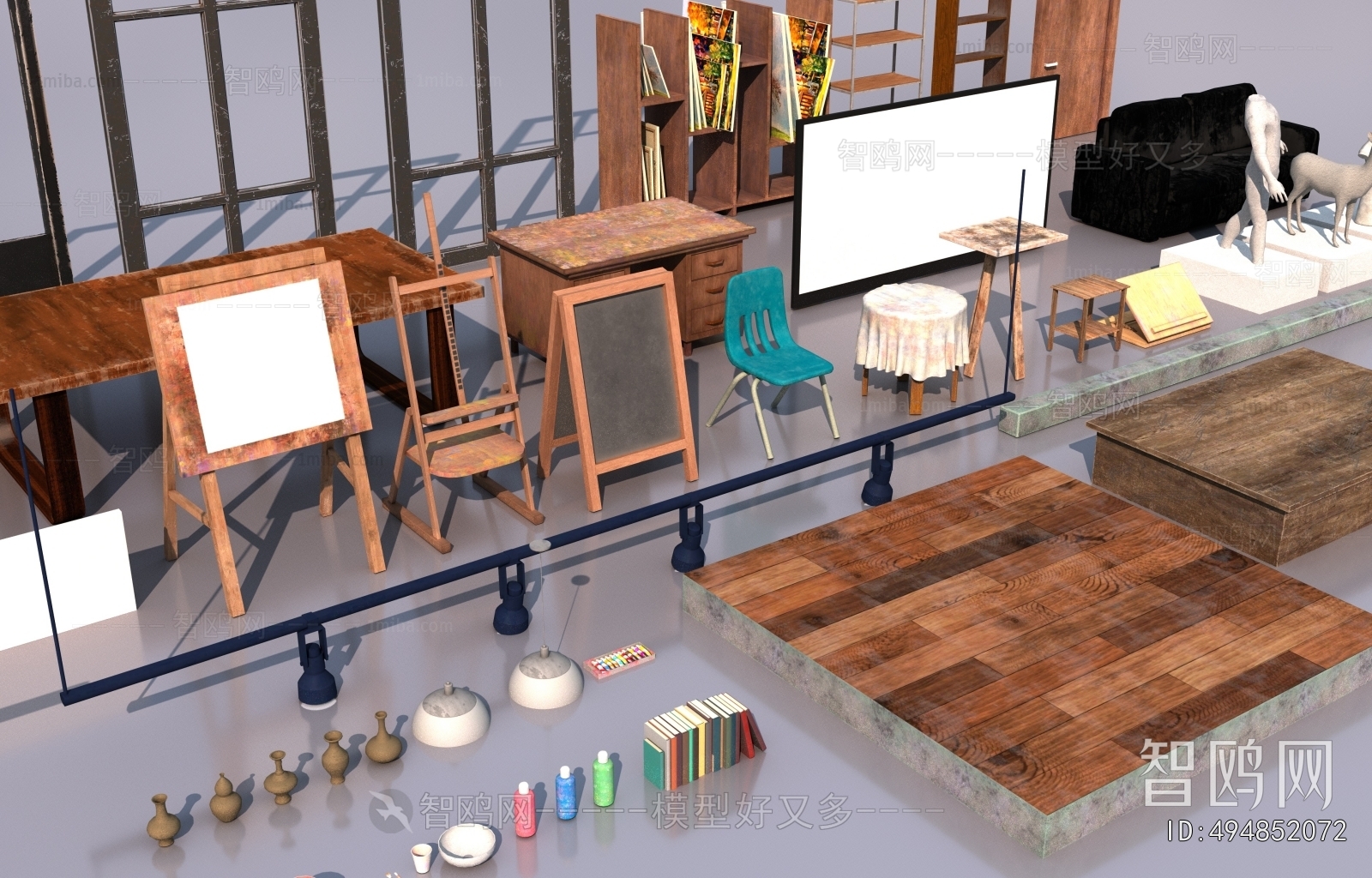 Modern Art Equipment