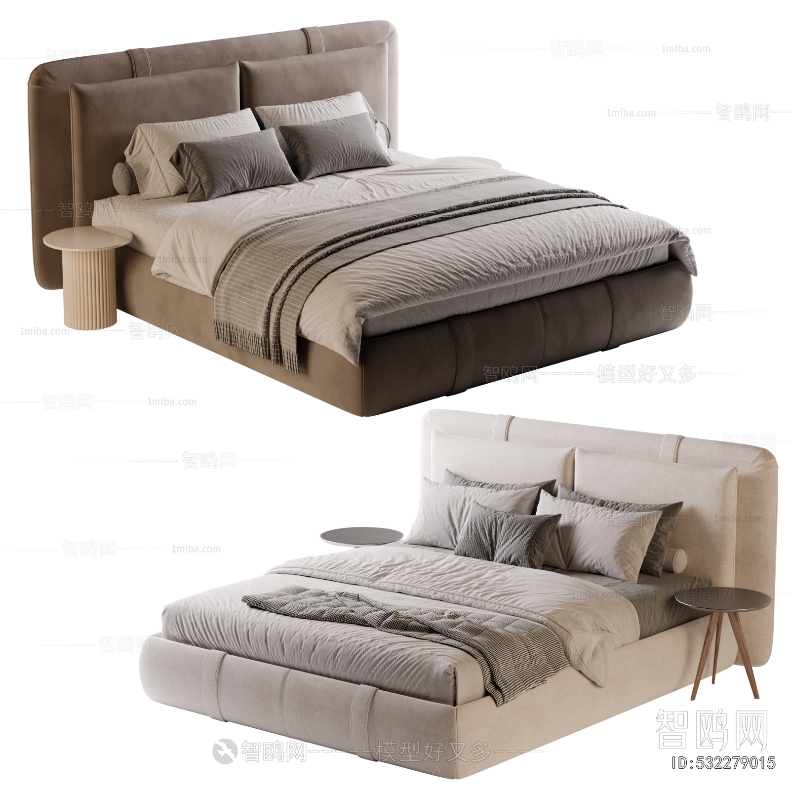 Modern Double Bed