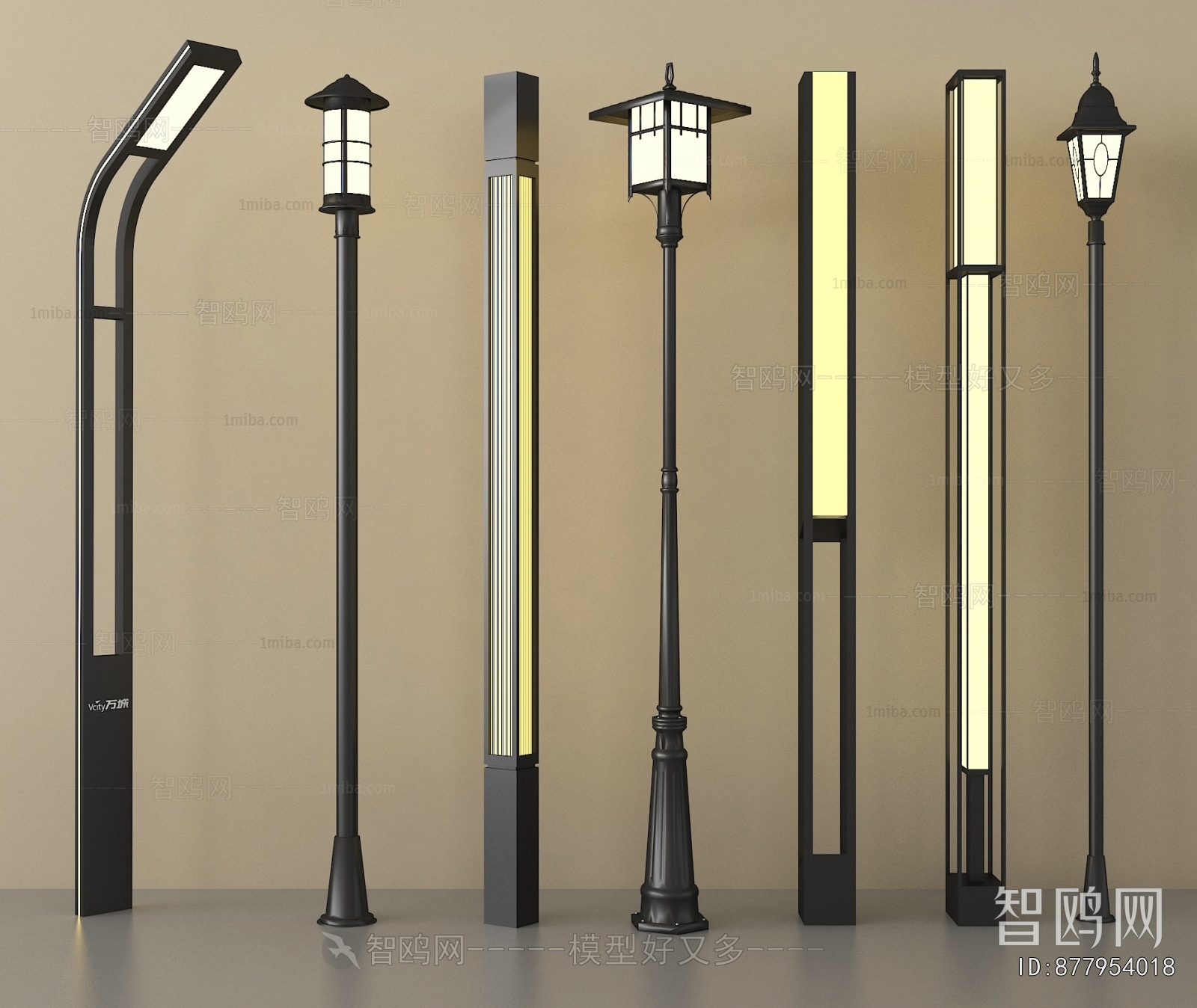 New Chinese Style Outdoor Light