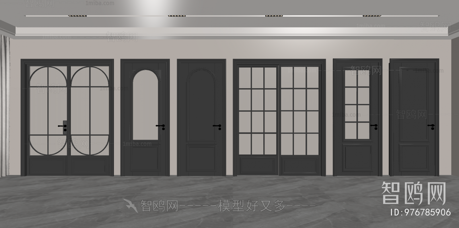 French Style Single Door