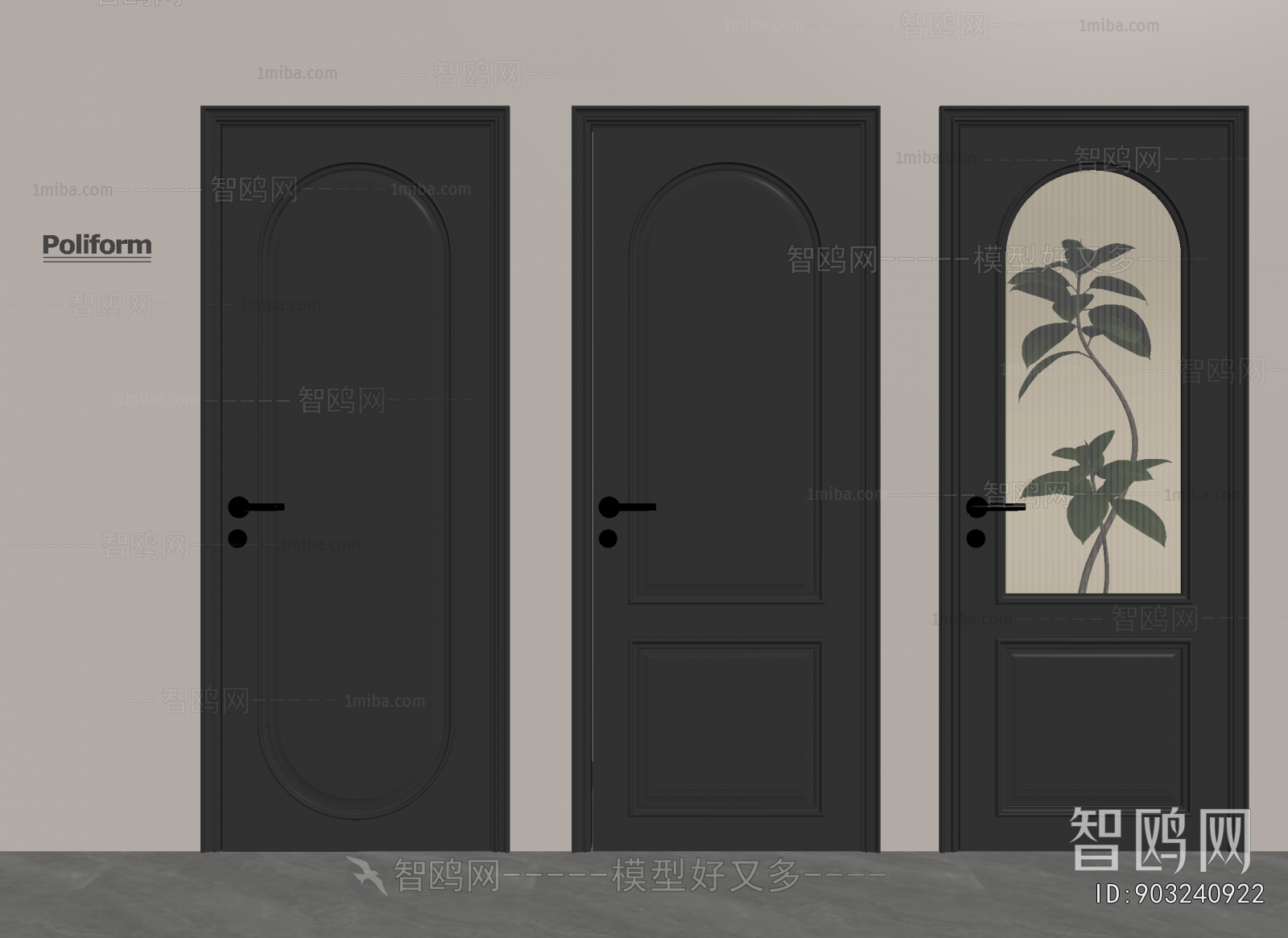 French Style Single Door