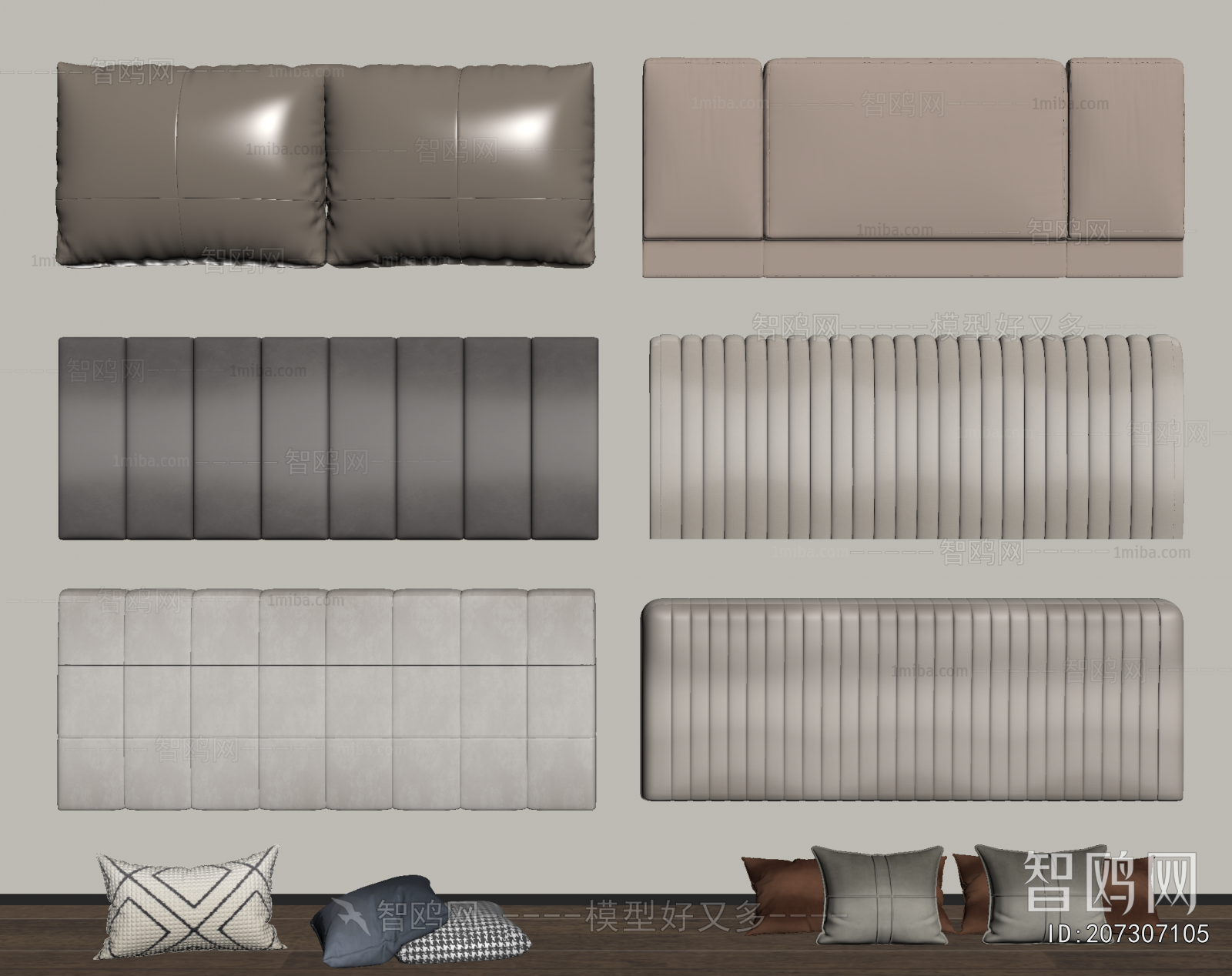 Modern Bedhead Back Rest