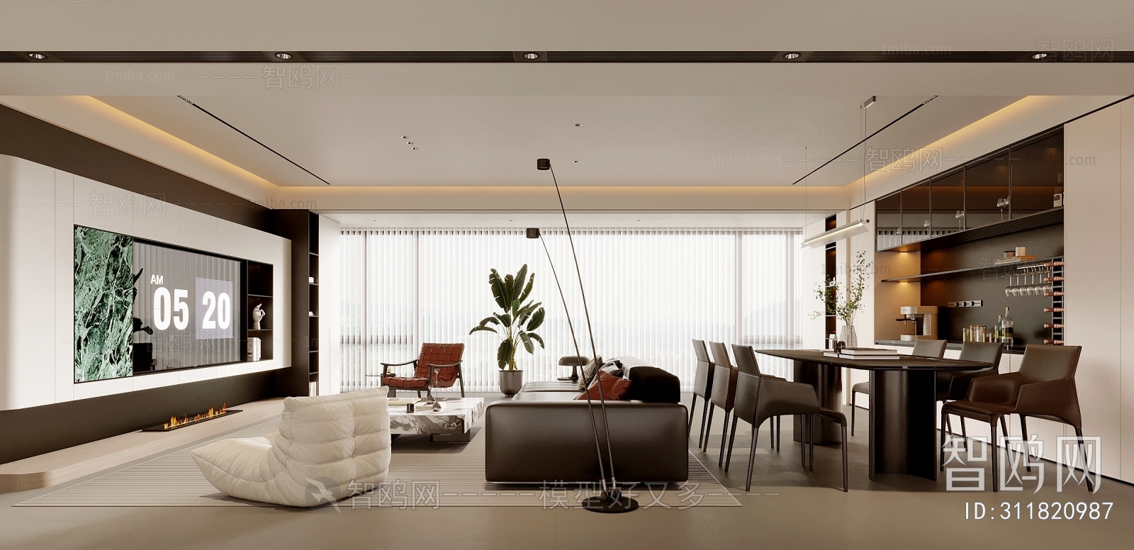 Modern A Living Room