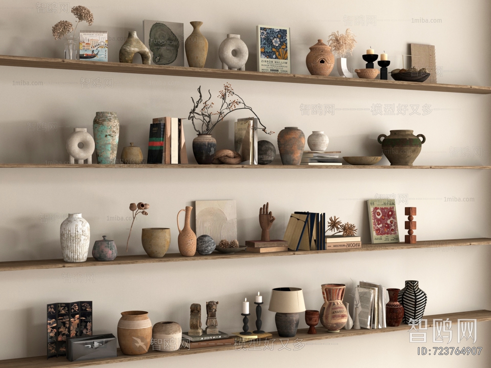 Wabi-sabi Style Decorative Set