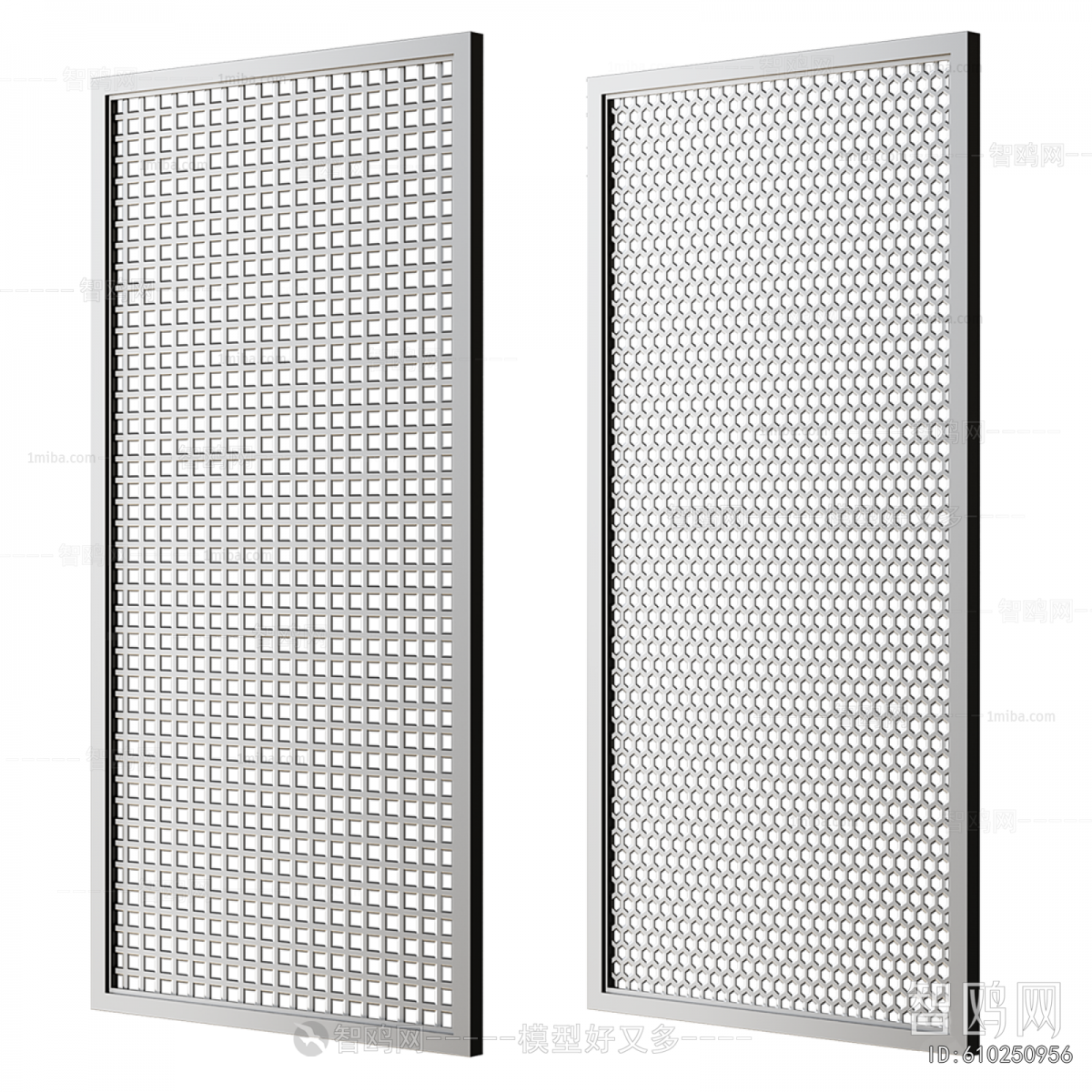 Modern Metal Screen Partition