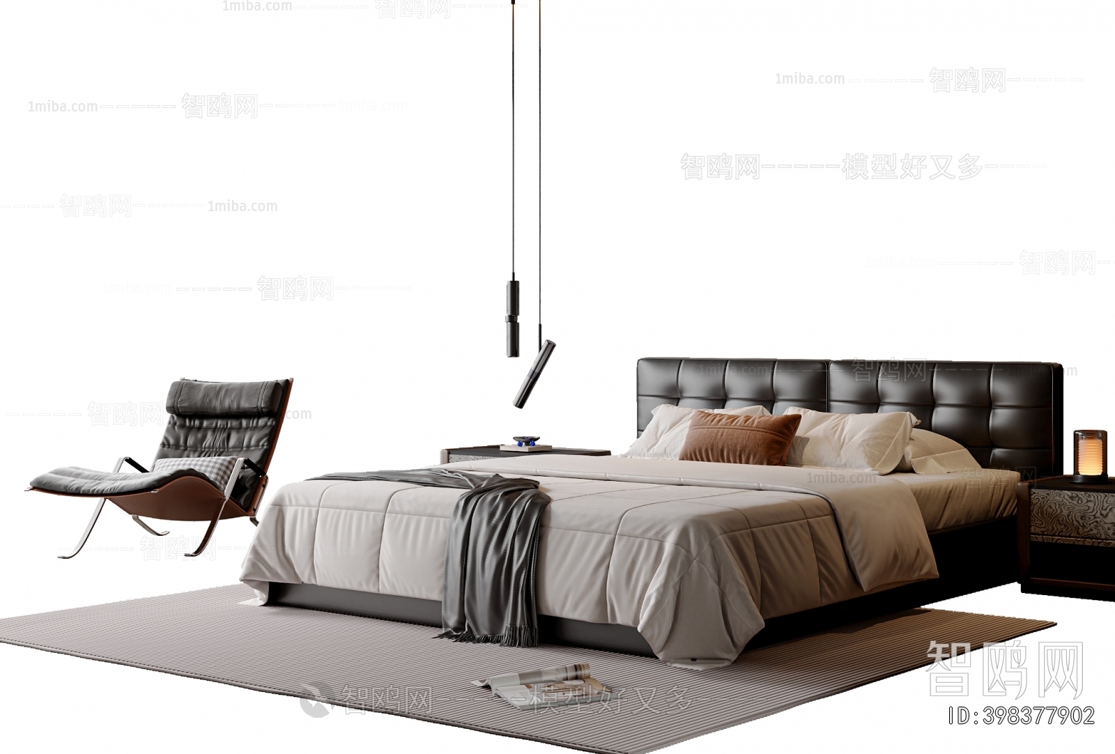 Modern Double Bed