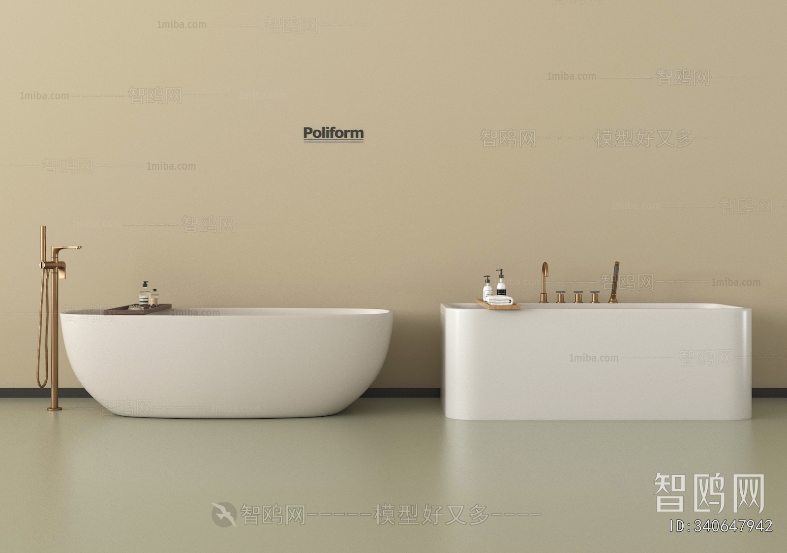 Modern Bathtub