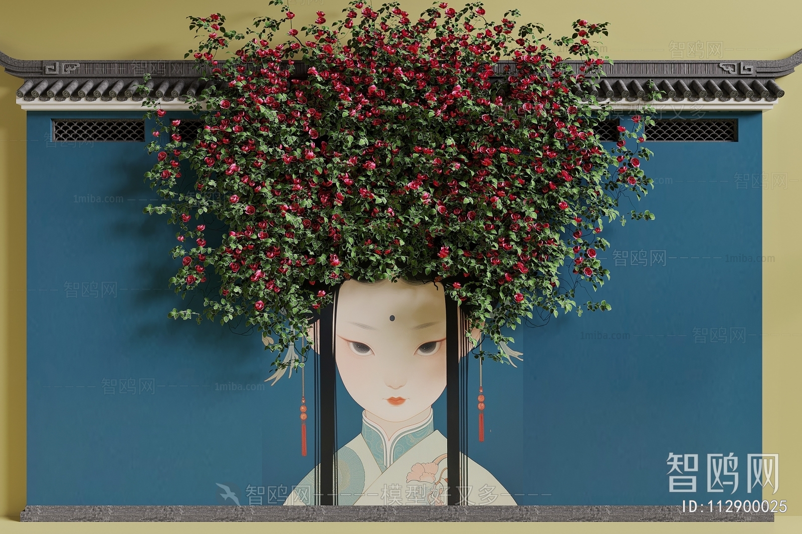 New Chinese Style Landscape Wall