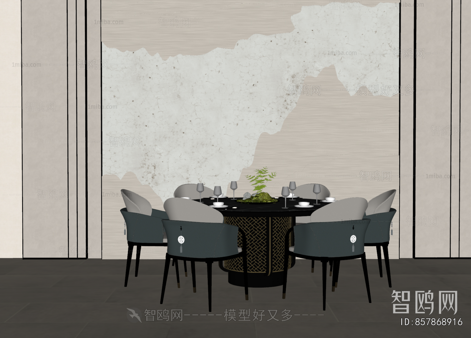 New Chinese Style Dining Table And Chairs