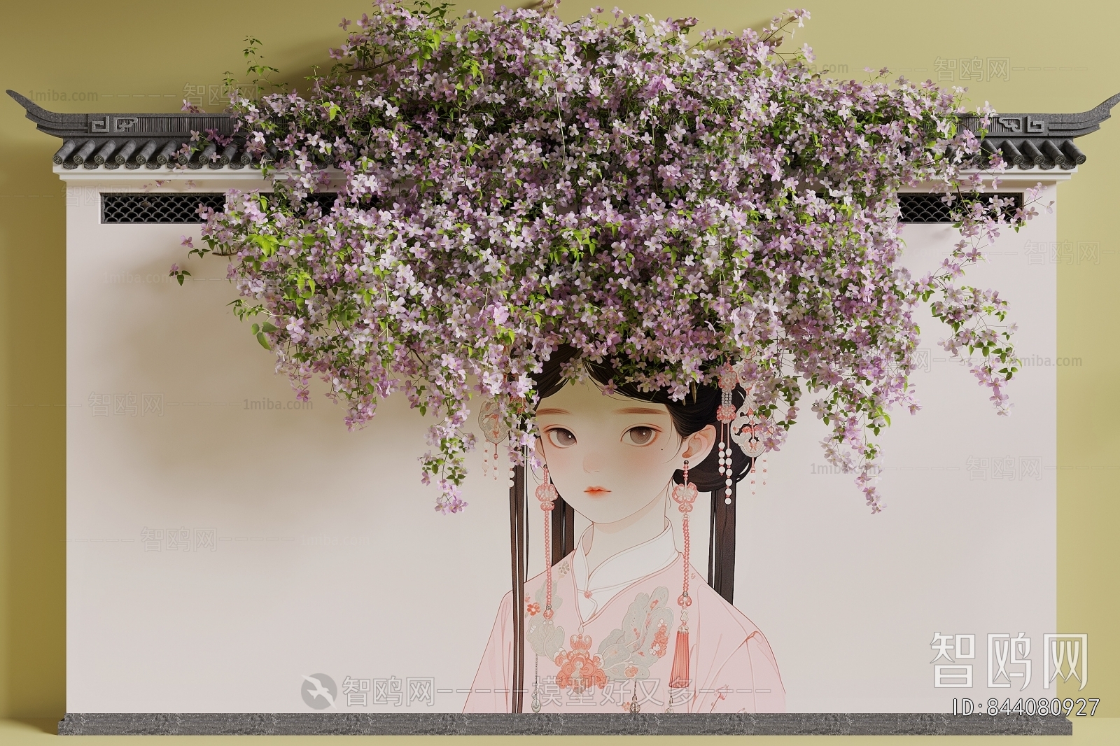 New Chinese Style Landscape Wall