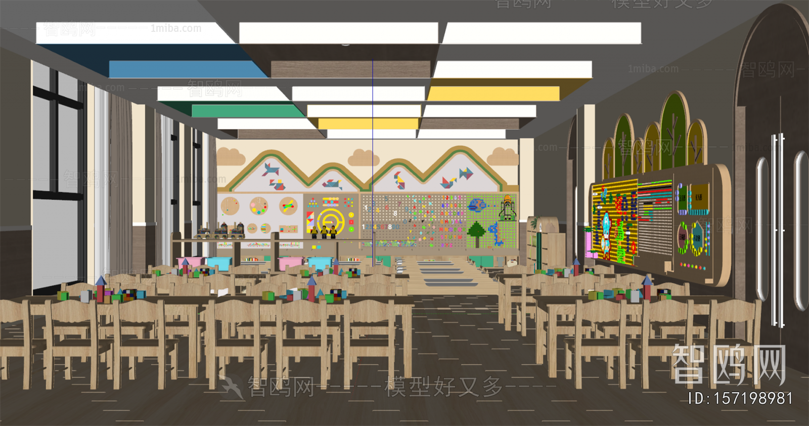 Modern Kindergarten Classrooms