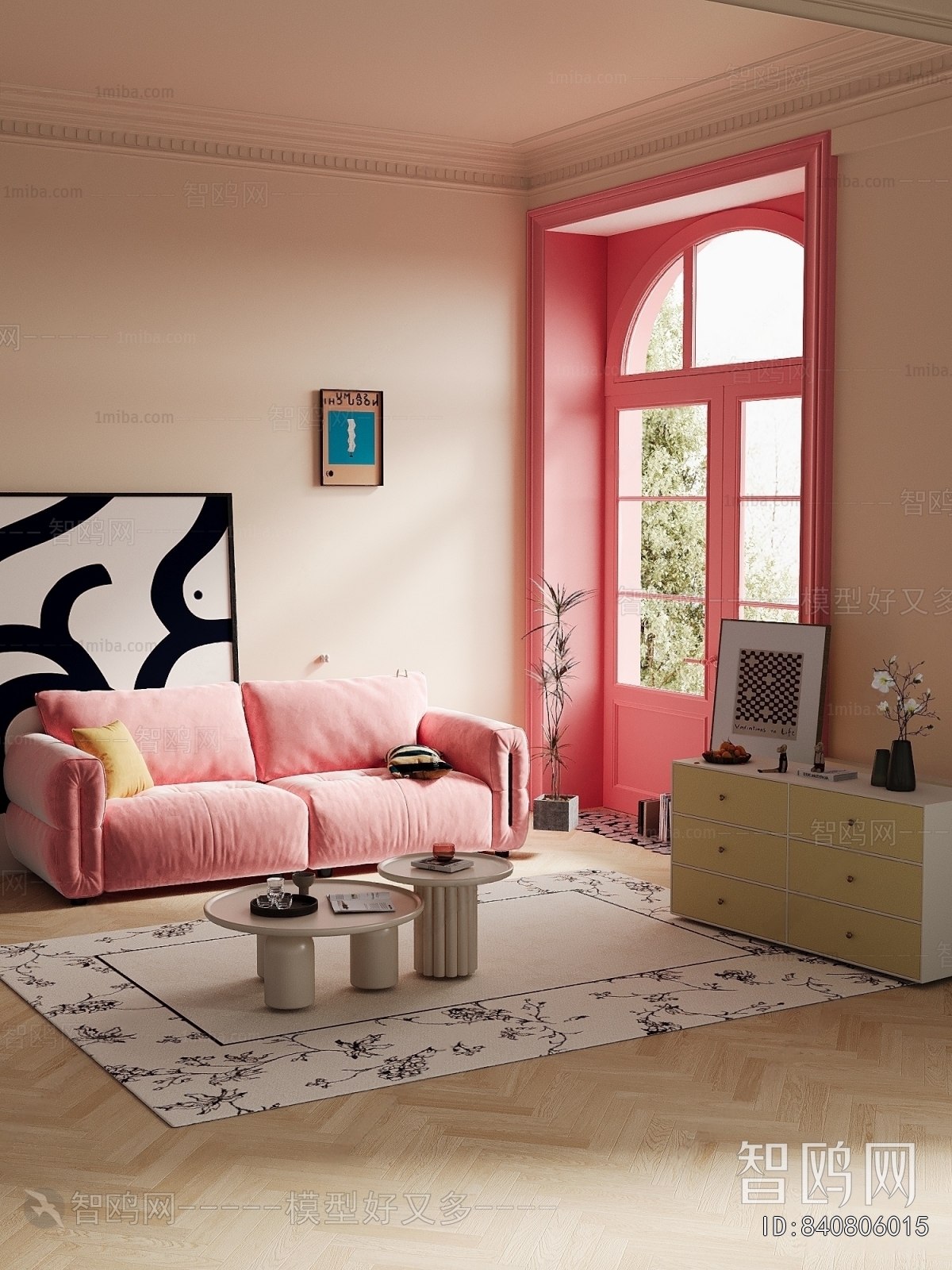 French Style A Living Room