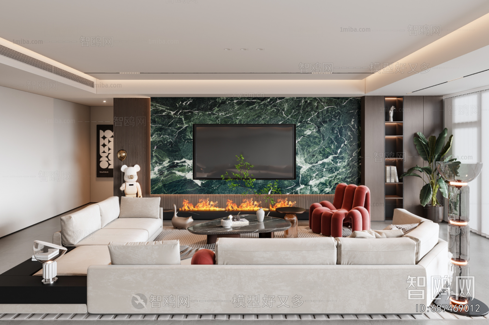 Modern A Living Room