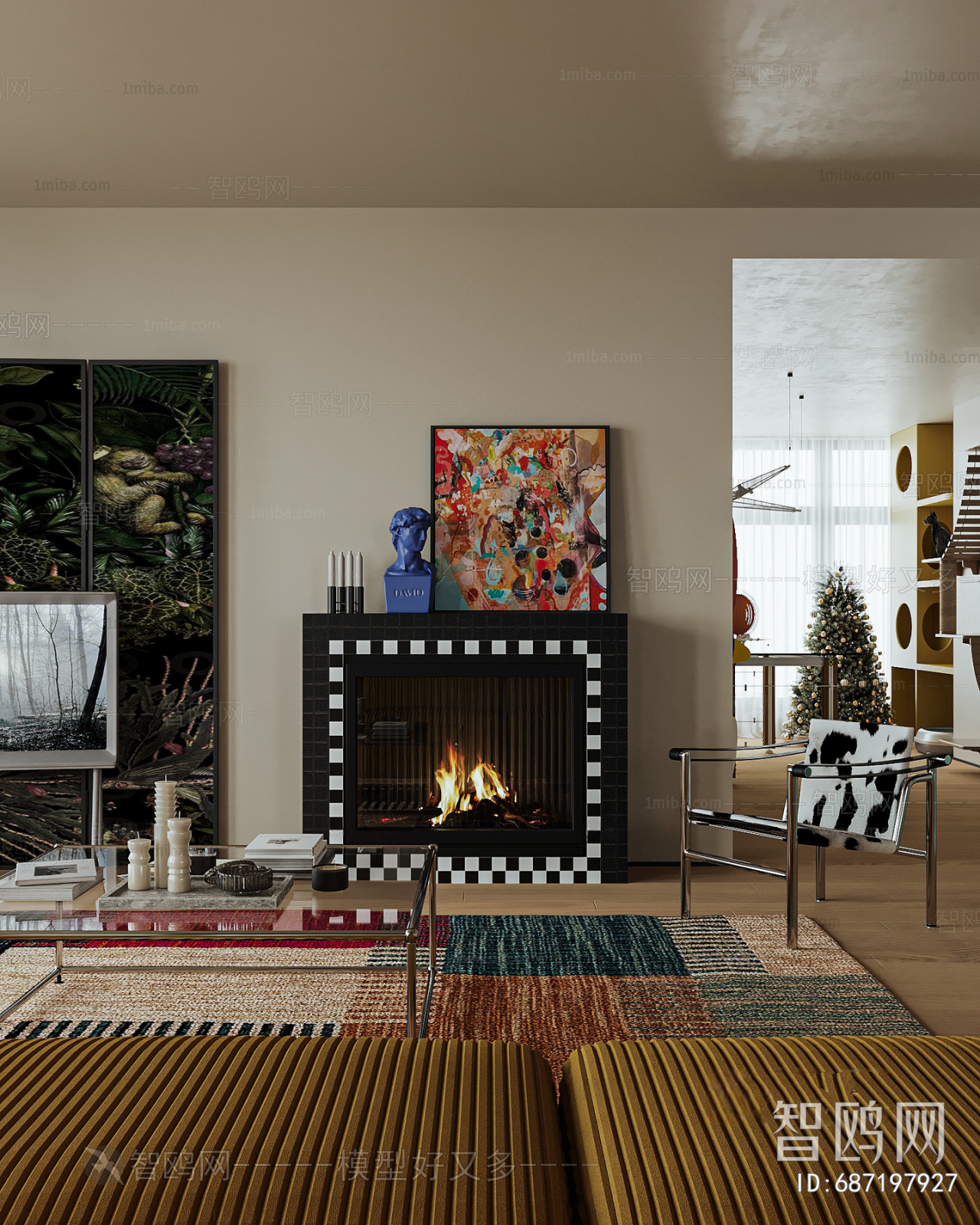 Modern A Living Room