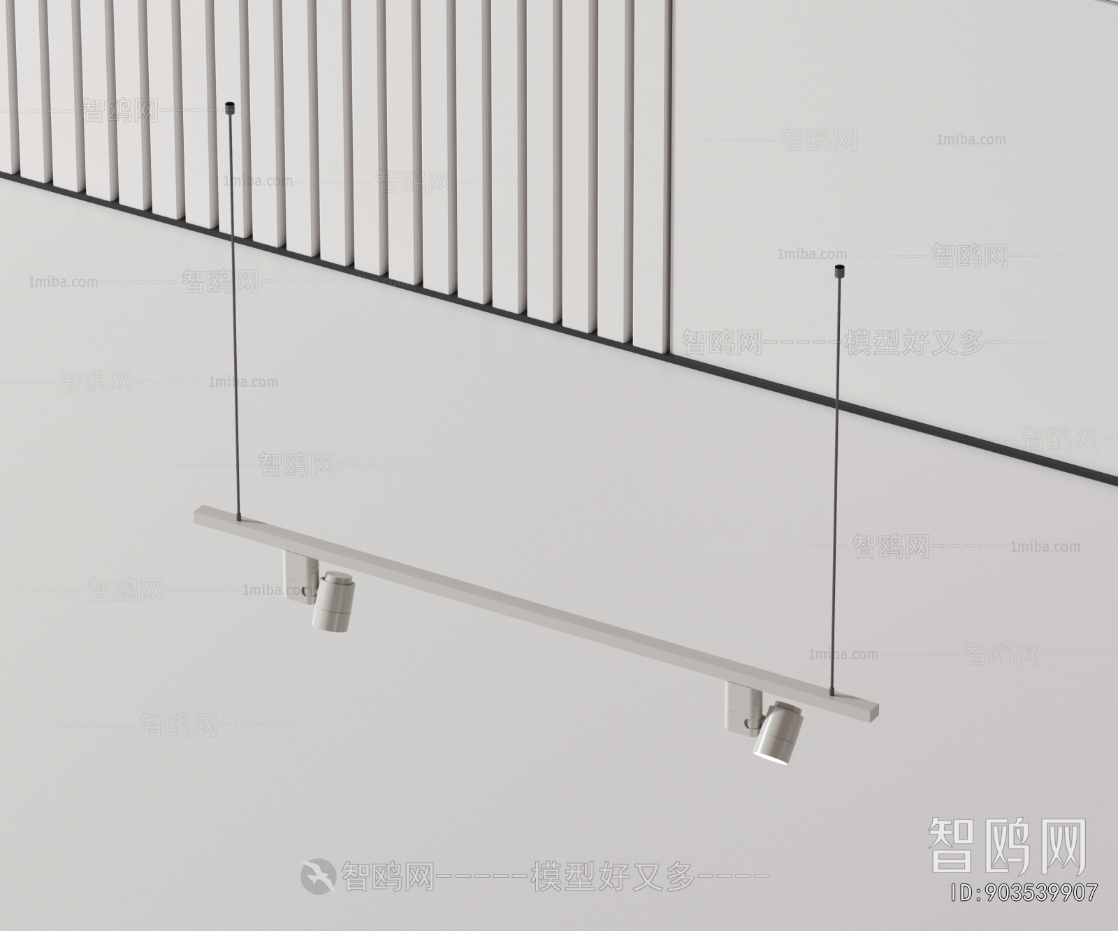 Modern Long Chandelier