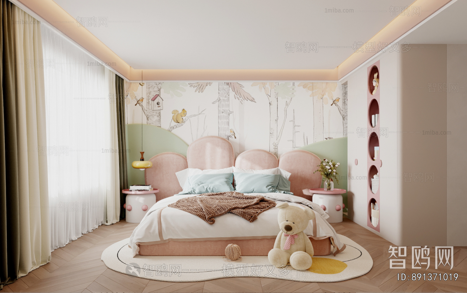 Modern Girl's Room Daughter's Room