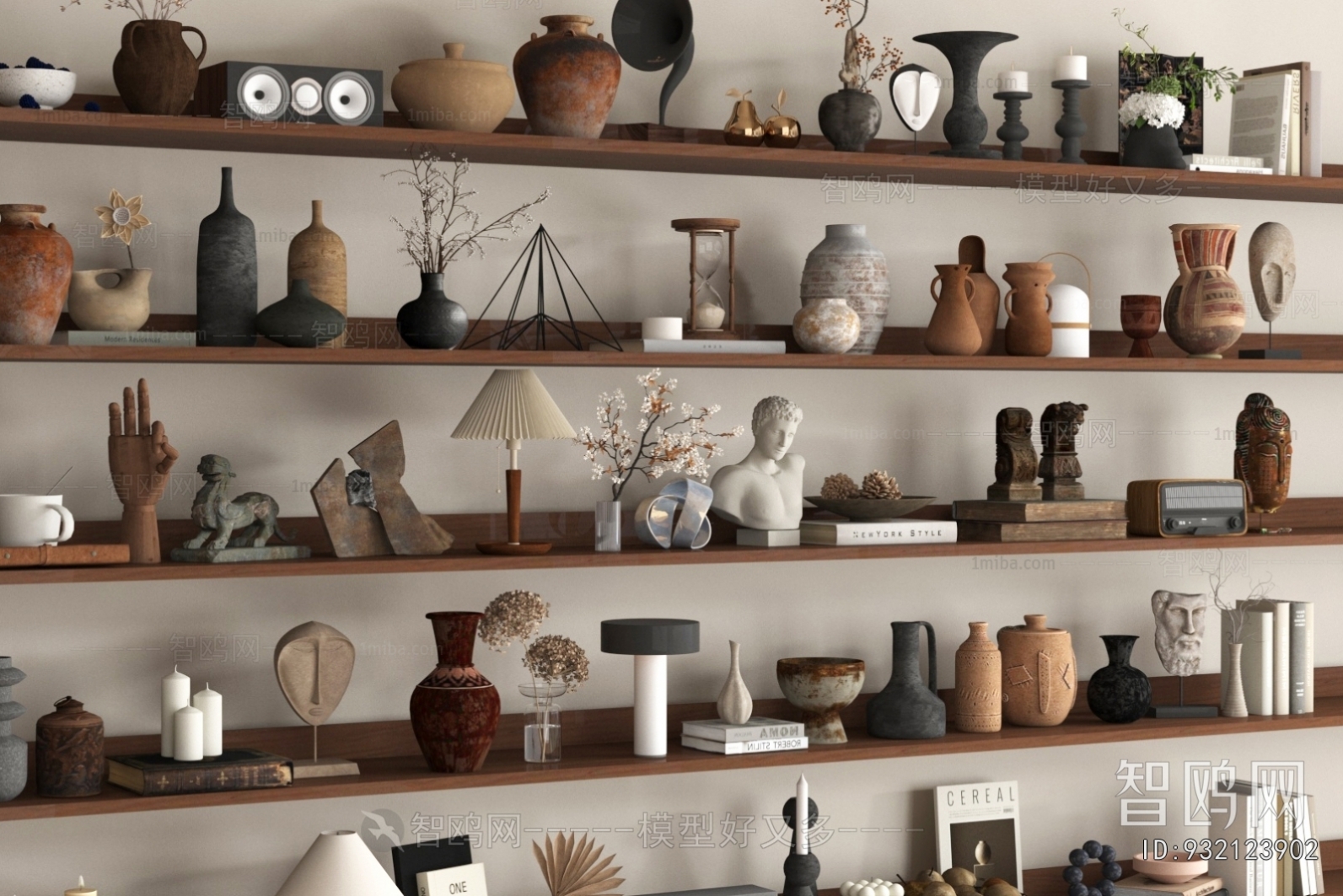 Wabi-sabi Style Decorative Set