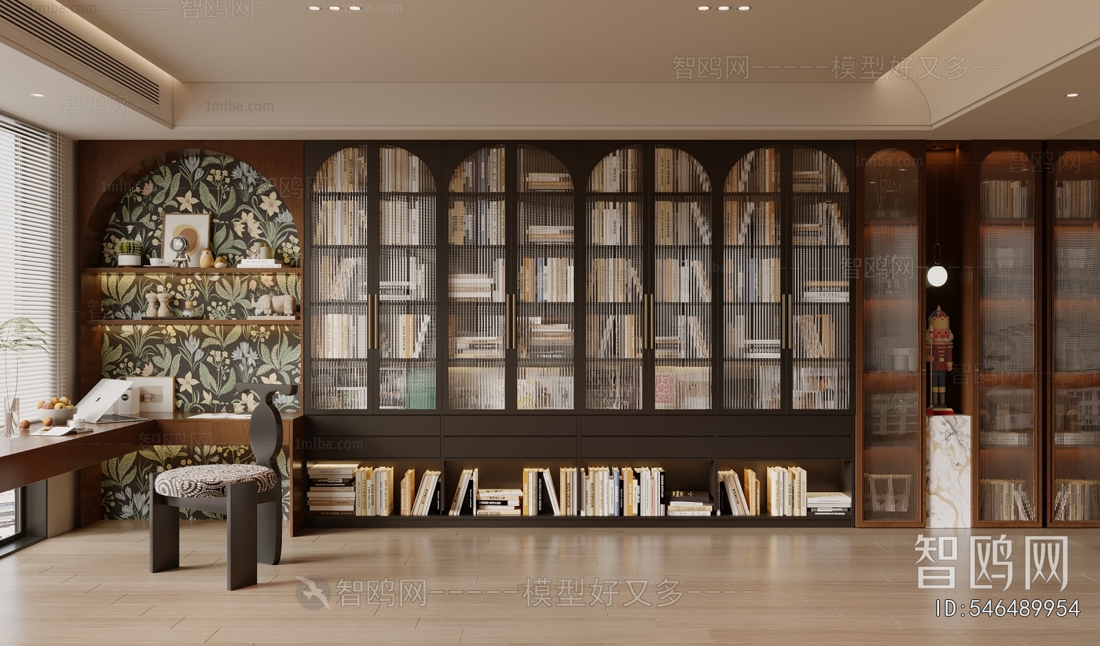 French Style Bookcase