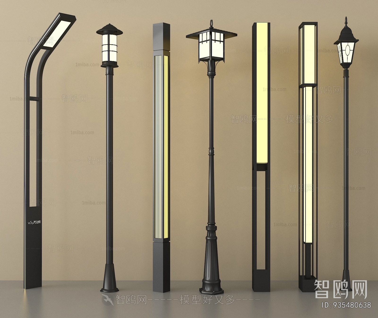 New Chinese Style Outdoor Light