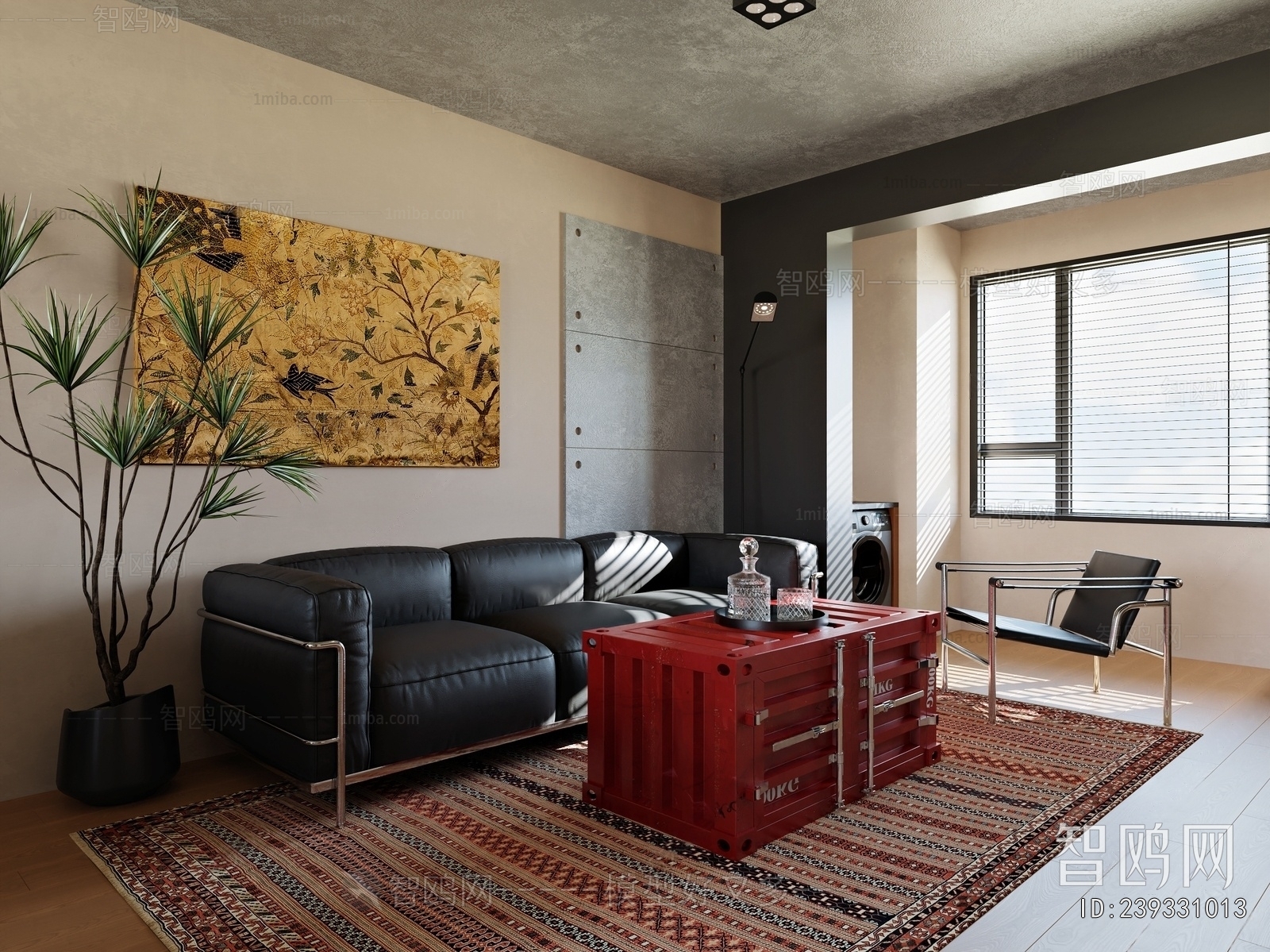 Industrial Style A Living Room