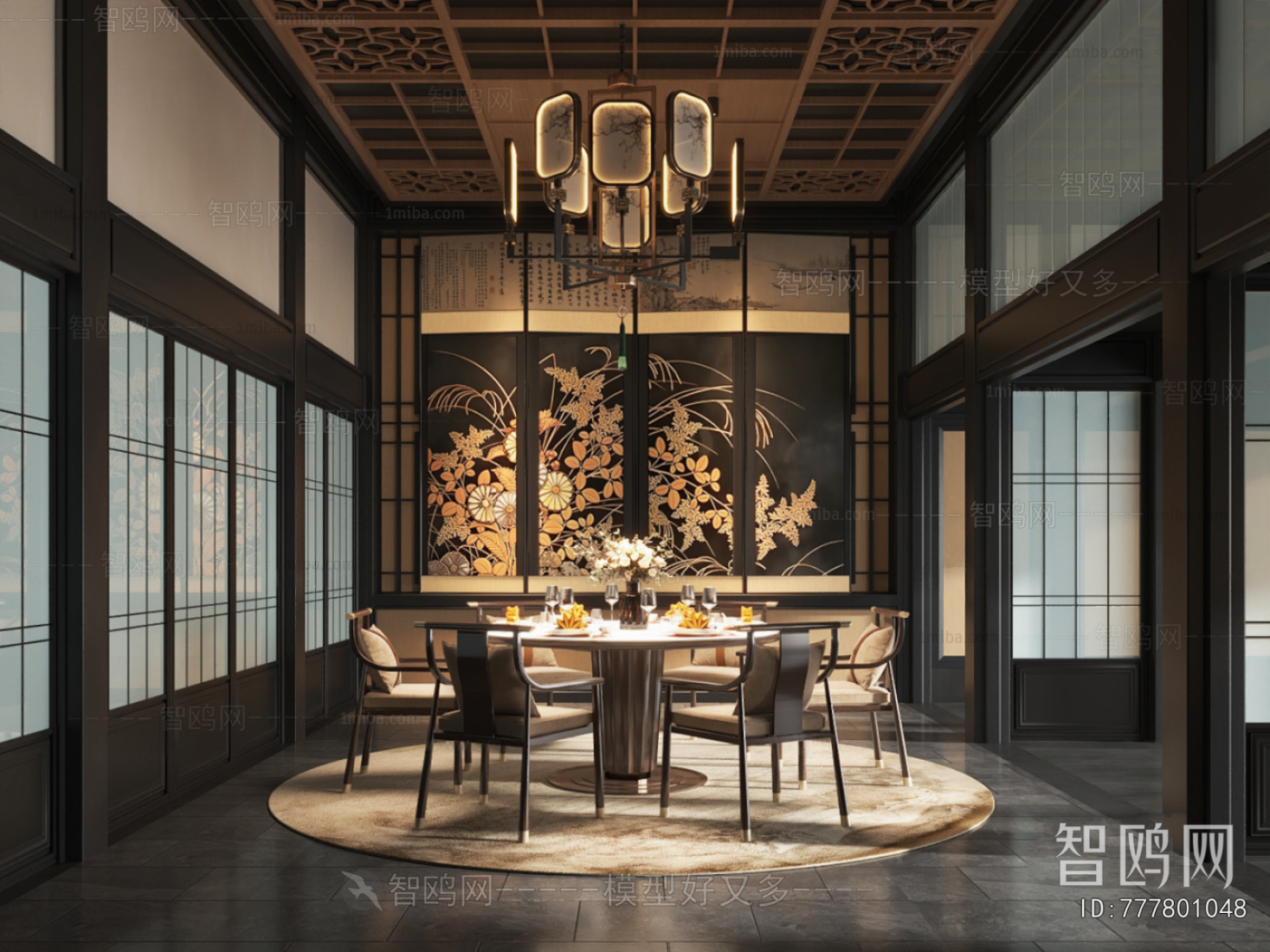 New Chinese Style Restaurant Box