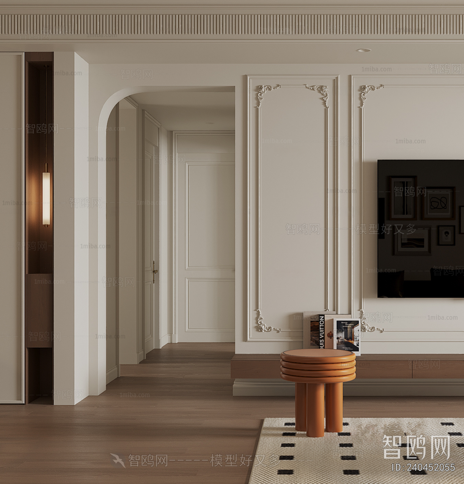 French Style A Living Room