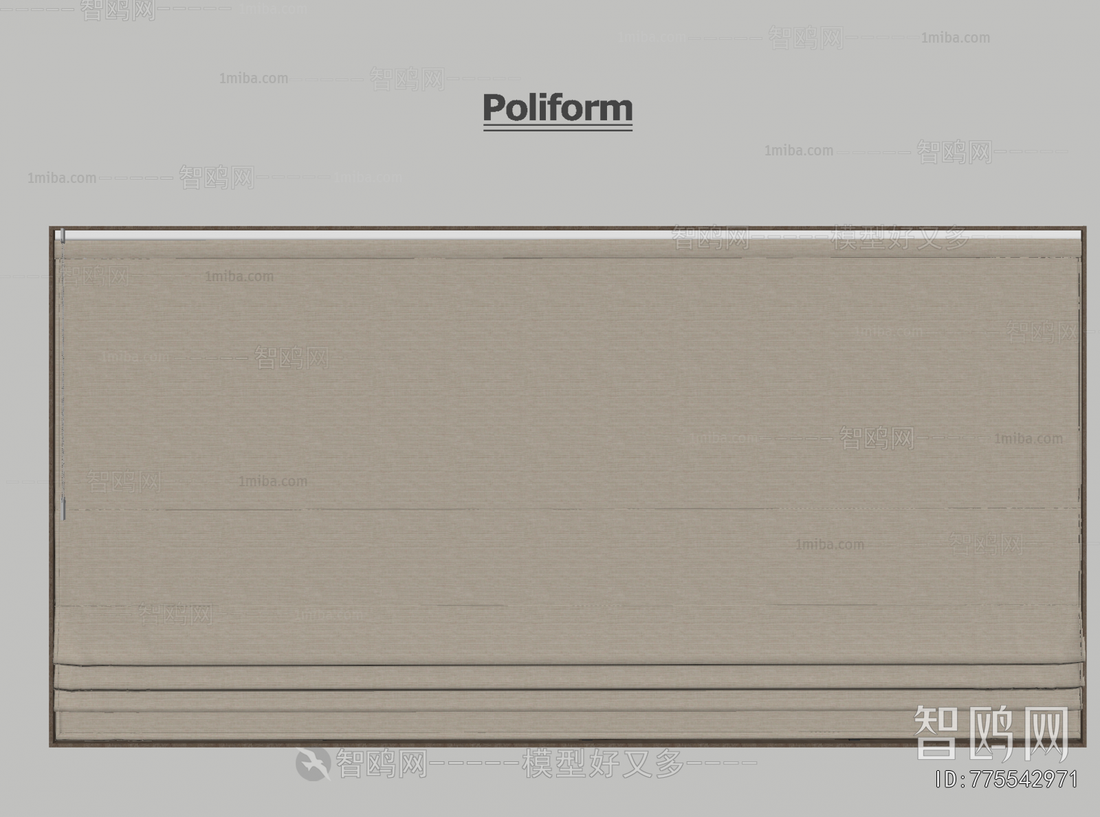 New Chinese Style Roman Curtain